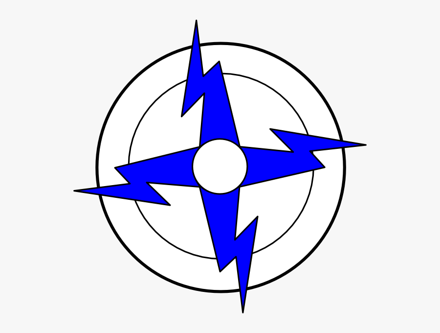 Transparent White Lightning Bolt Png - Blue Lightning Symbols, Transparent Clipart
