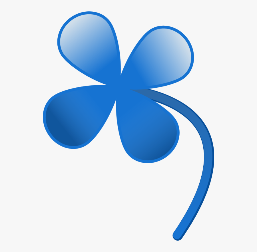 Four Leaves Clover - Purple 4 Leaf Clover, Transparent Clipart