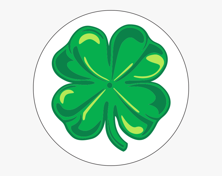 Four Leaf Clover Drawing, Transparent Clipart