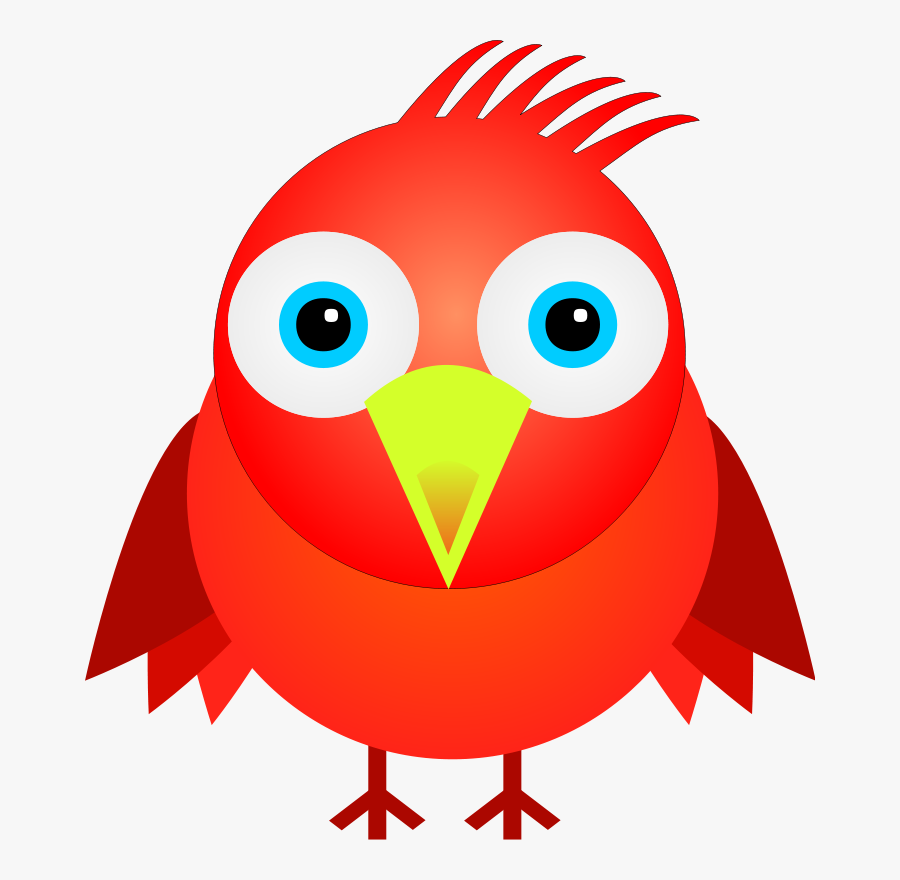Cardinal Clipart Northern Cardinal - Red Birds Clip Art, Transparent Clipart