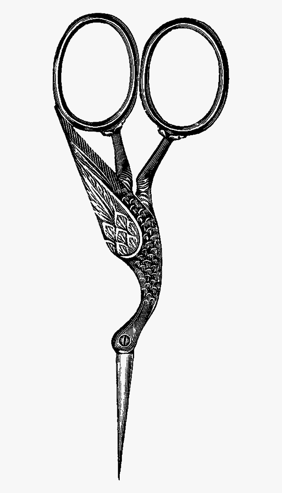 Digital Scissors Clip Art - Sew Scissors Clipart Png, Transparent Clipart