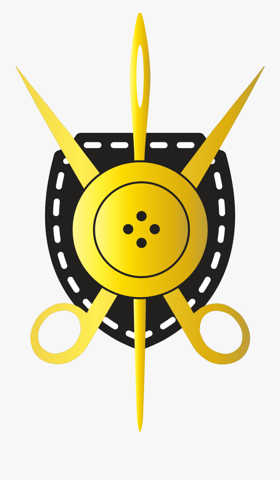 Metro Art Dept Sewing Logo - Circle, Transparent Clipart