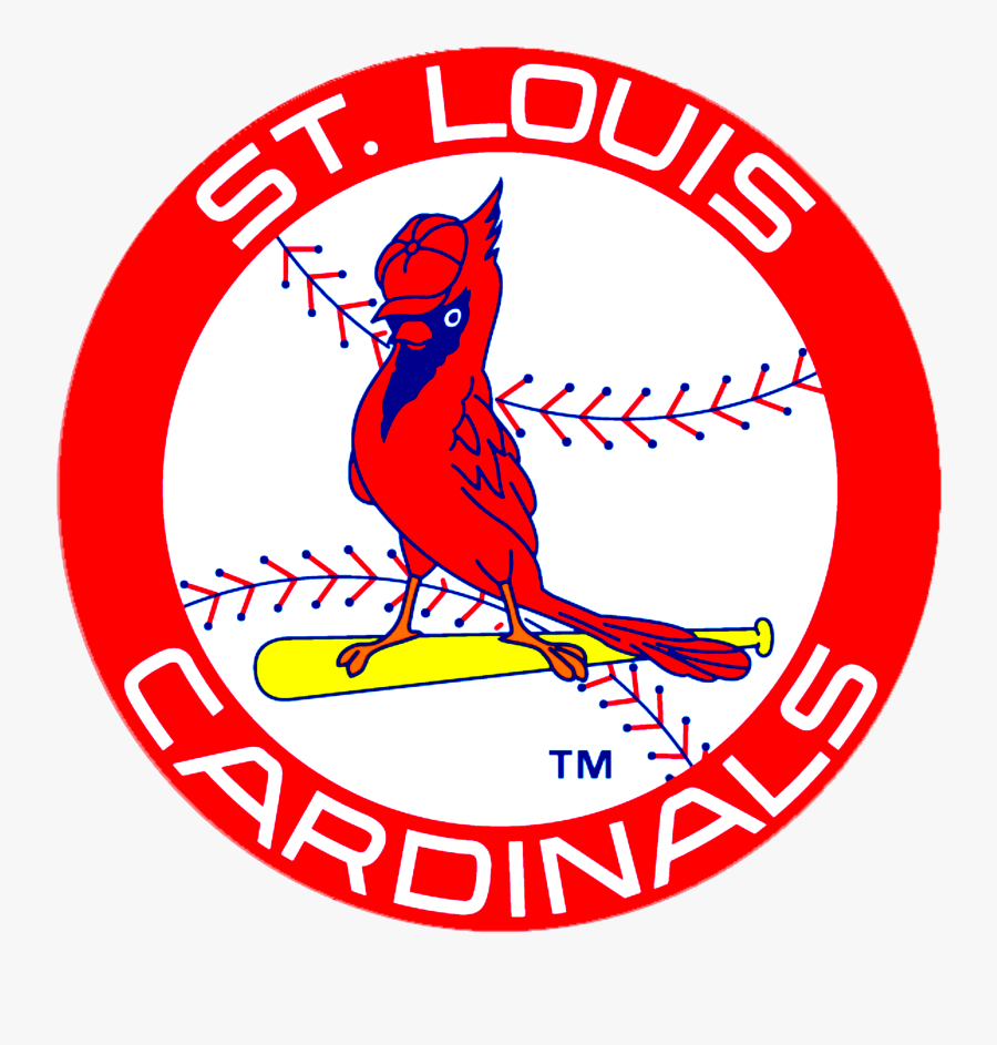Transparent Cartoon Cardinal Clipart - 1967 St Louis Cardinals Logo, Transparent Clipart