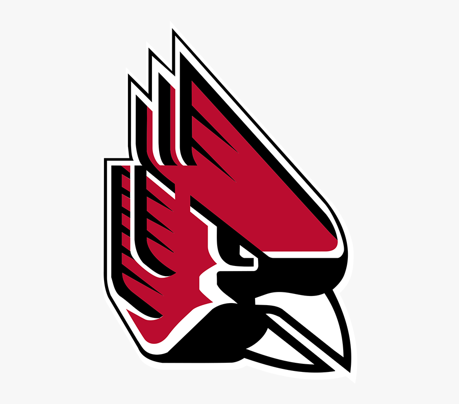 Clip Art Cardinal Football Clip Art - Ball State University Bird, Transparent Clipart