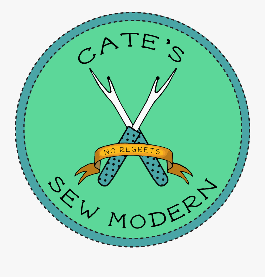 Cate"s Sew Modern - Circle, Transparent Clipart