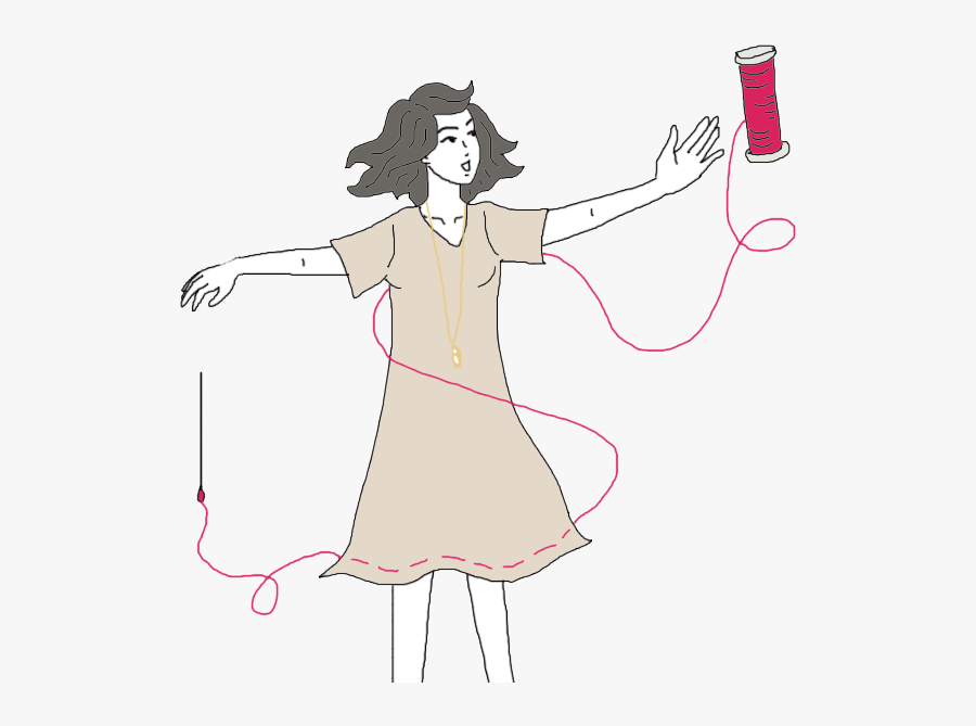 Sewing - Dreaming Of Sewing, Transparent Clipart