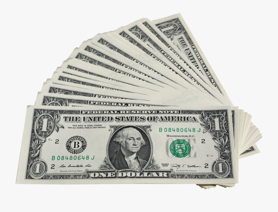 United Banknote Money Bill Dollar One-dollar Bills - One Dollar Bill Png, Transparent Clipart
