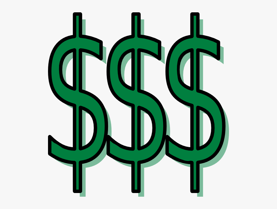 Money Signs Clip Art, Transparent Clipart
