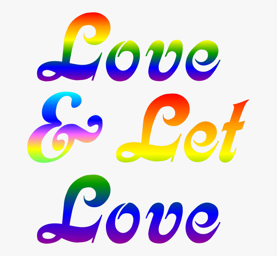 Transparent Love Word Png - Graphic Design, Transparent Clipart