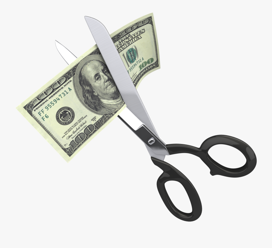 Manage Benefits Cost With A Section 125 Pop Plan - Scissors Cutting Money Png, Transparent Clipart