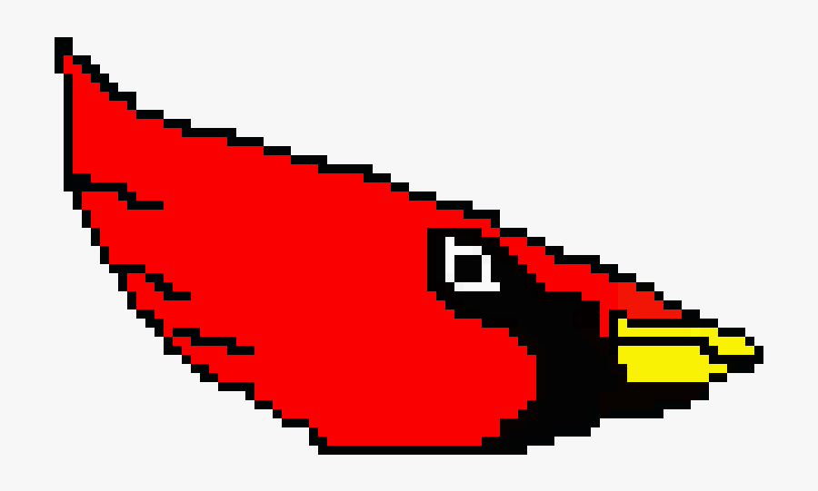 Arizona Cardinals Pixel Art, Transparent Clipart