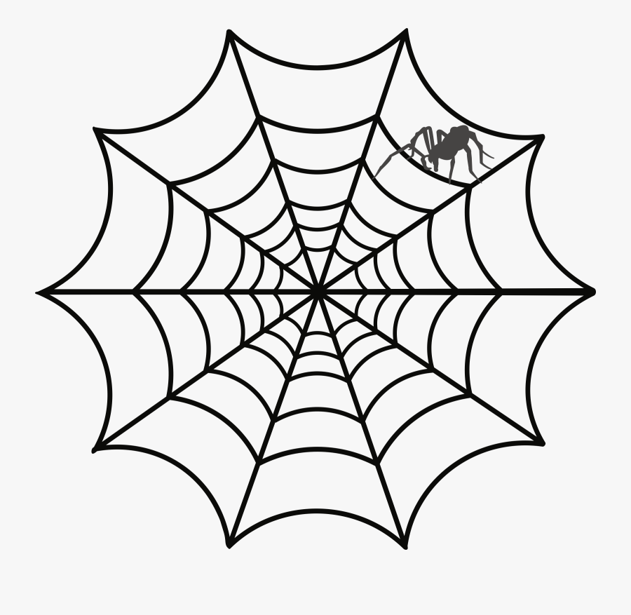 Spider Web Clipart Transparent - Transparent Background Web Clipart Png, Transparent Clipart