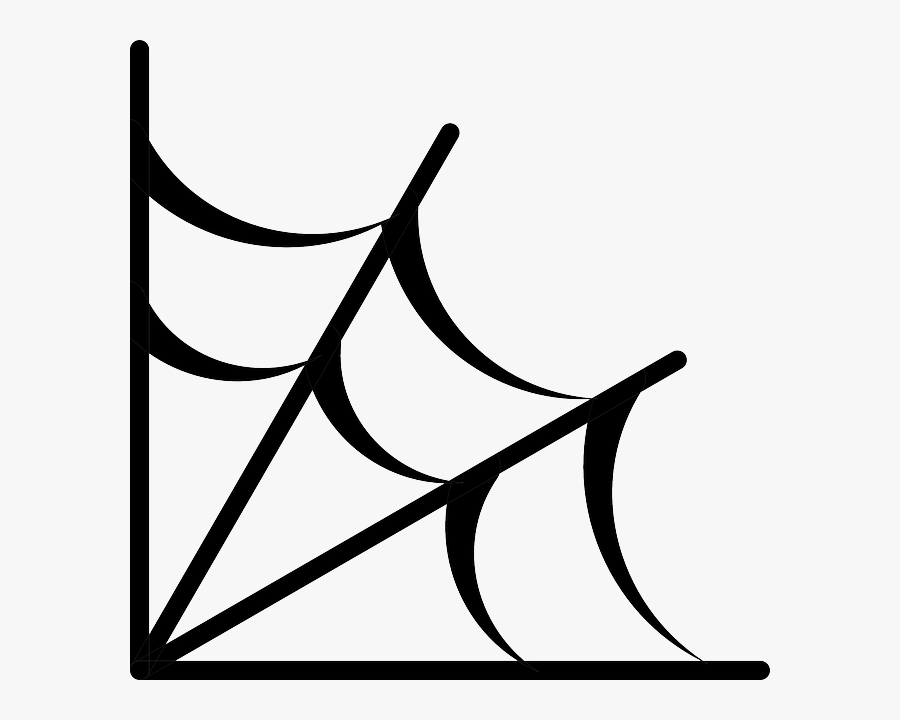 Spiderweb Icon, Transparent Clipart