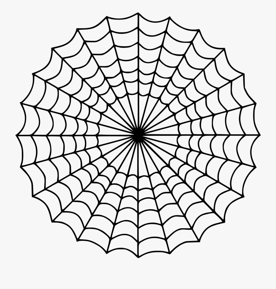 Spider Web Svg Png Icon Free Download - Vector Spider Man Web, Transparent Clipart