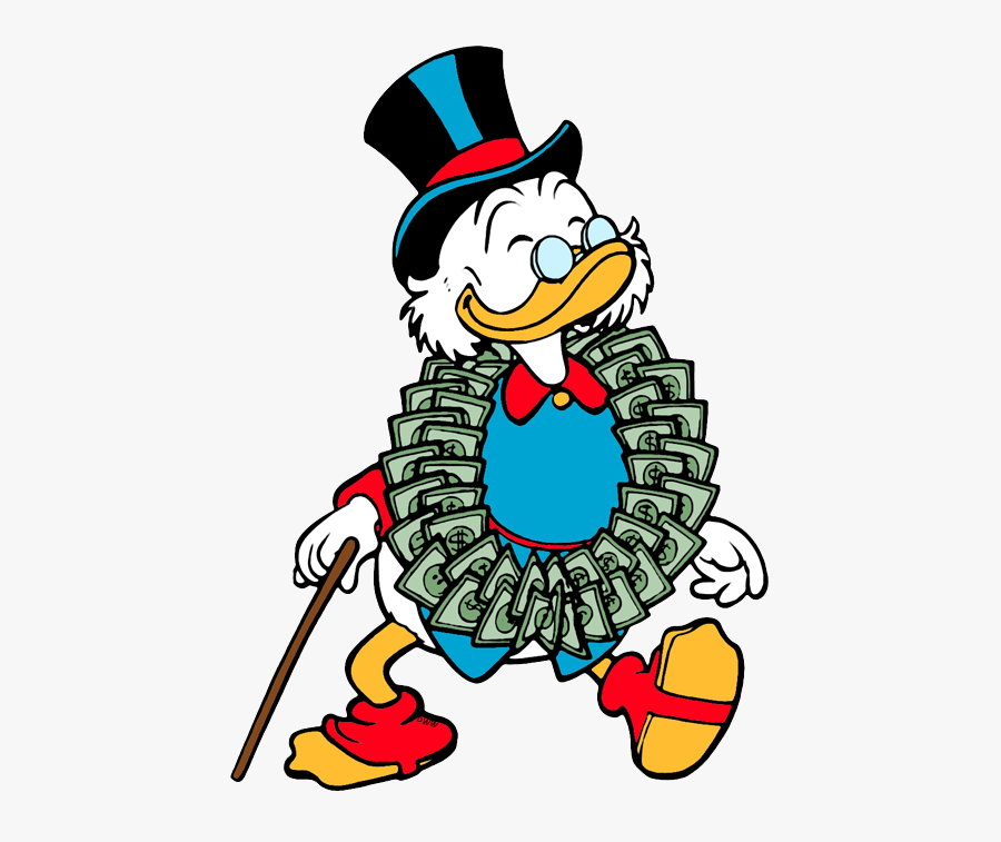 Uncle Scrooge Comics Gold Key, Transparent Clipart