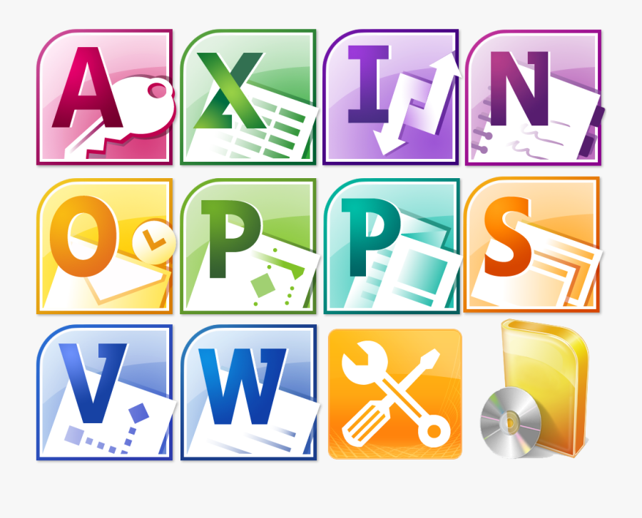 Office Иконки, Transparent Clipart