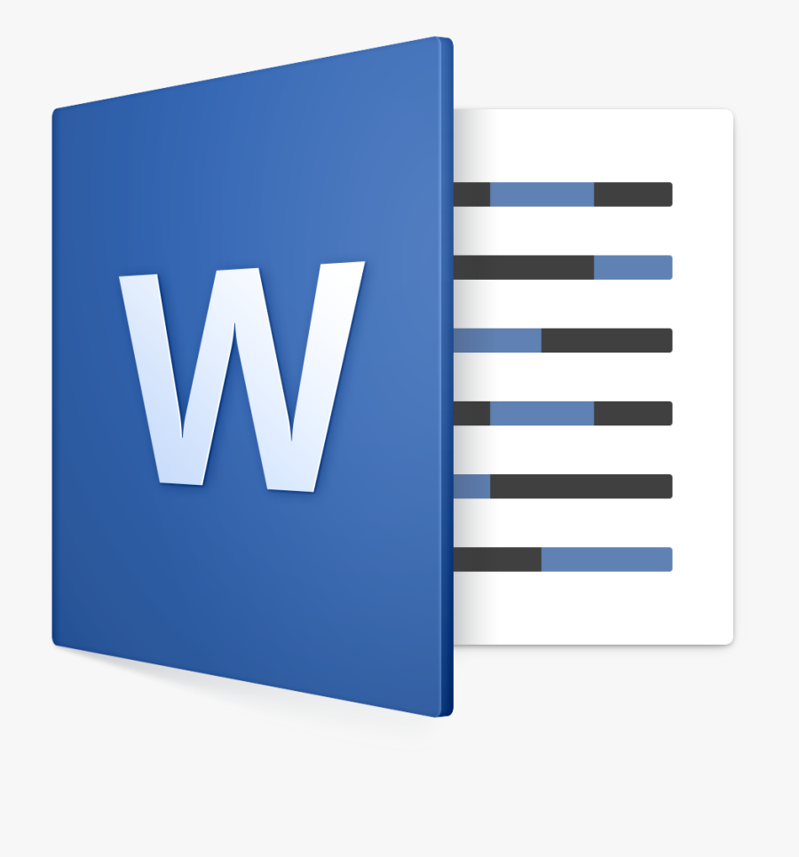 Microsoft Word Mac Icon Clipart , Png Download - Microsoft Word Icon Mac, Transparent Clipart