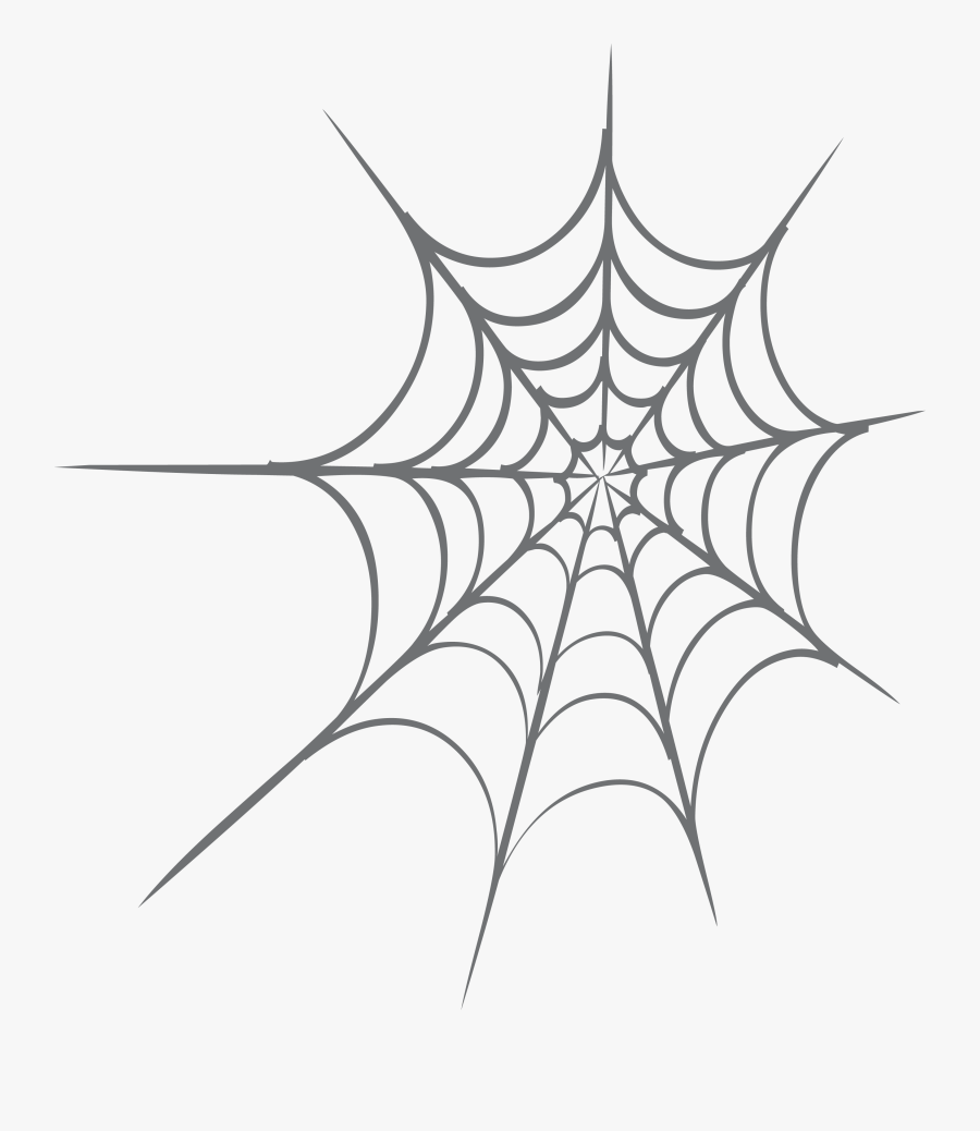 Transparent Corner Spider Web Png - Vector Spider Web Png, Transparent Clipart