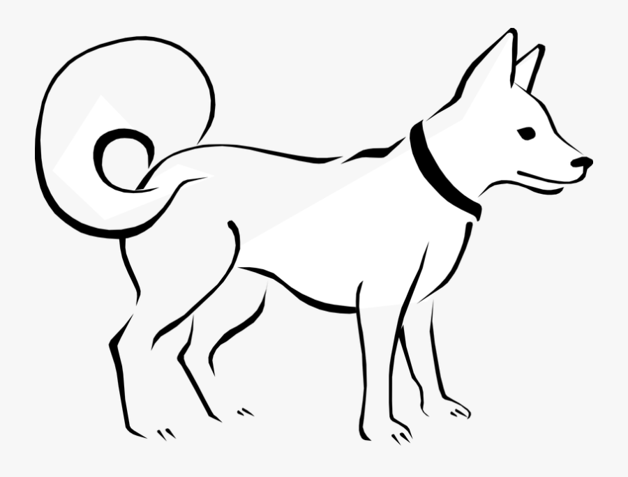 Dog Images Clip Art Black And White - Dog Image Clip Art Black And White, Transparent Clipart