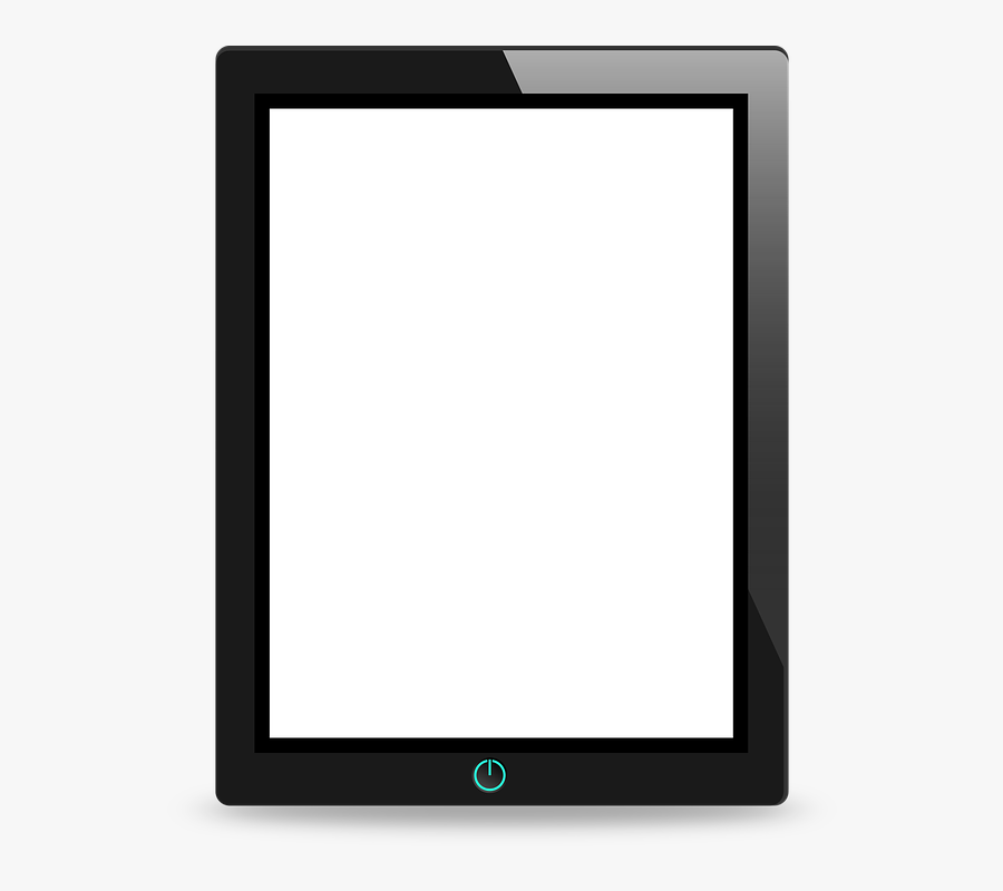 Transparent Celular Vector Png - Tablet Device, Transparent Clipart