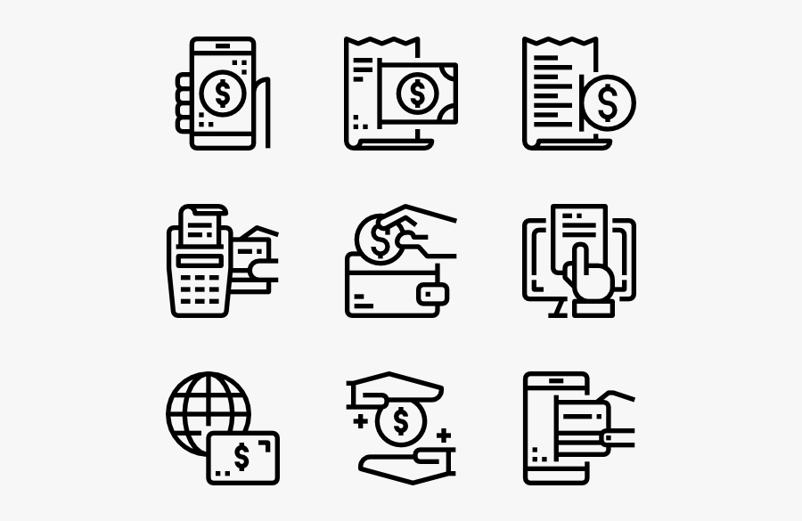 Payment Method - Algorithm Icon, Transparent Clipart