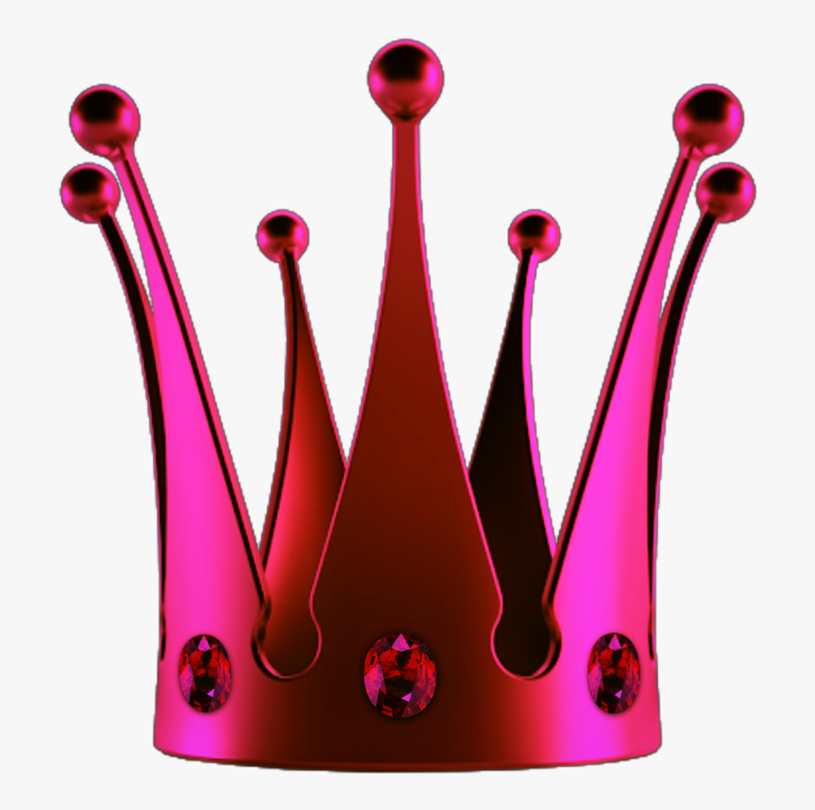 Crown Corona Pink Rosado Rosada Ruby Rubi Queen Reina, Transparent Clipart