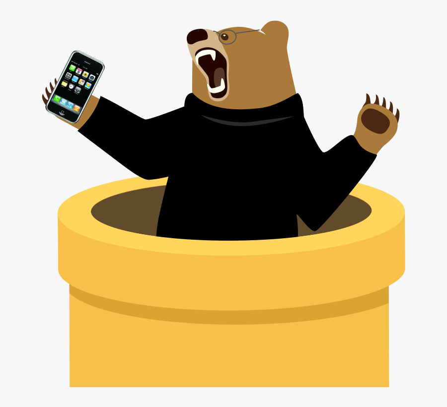 Tunnelbear Png, Transparent Clipart