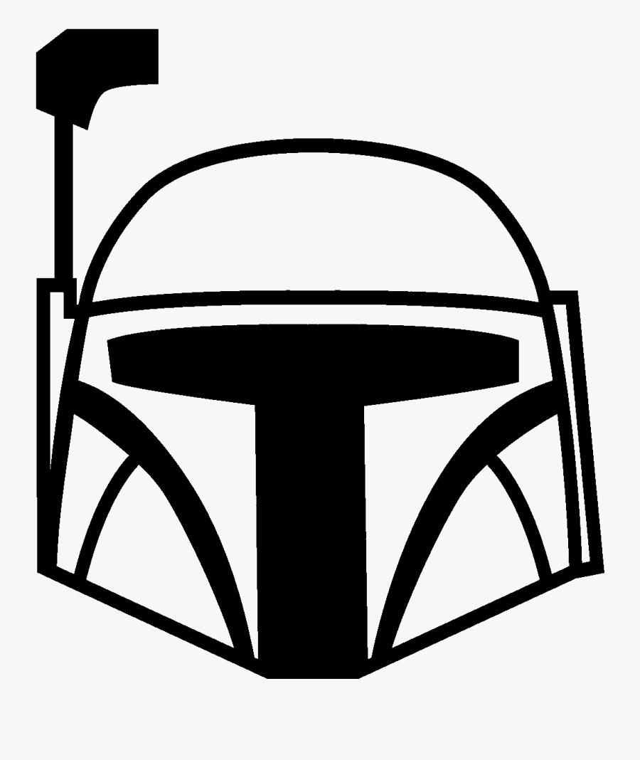 Sticker Tete De Robot Ipad Ambiance Sticker Mac Ipadbobafett, Transparent Clipart