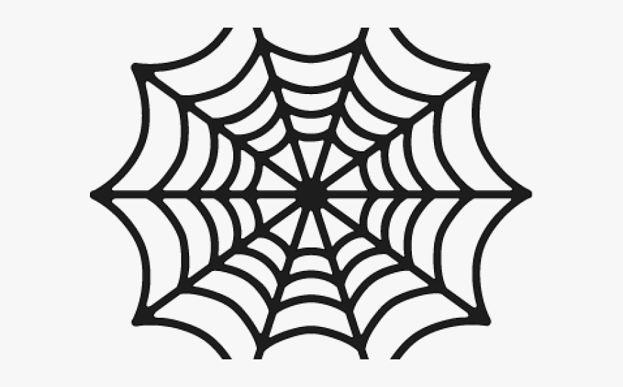Silhouette Spider Web Svg, Transparent Clipart