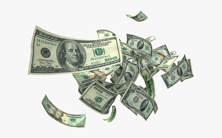 Transparent Money Stock , Transparent Cartoons - 100 Dollar Bill, Transparent Clipart