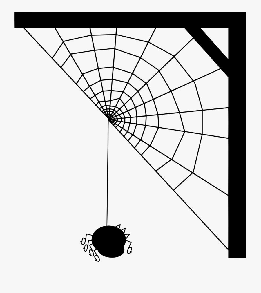 Spider Web Clip Art, Transparent Clipart