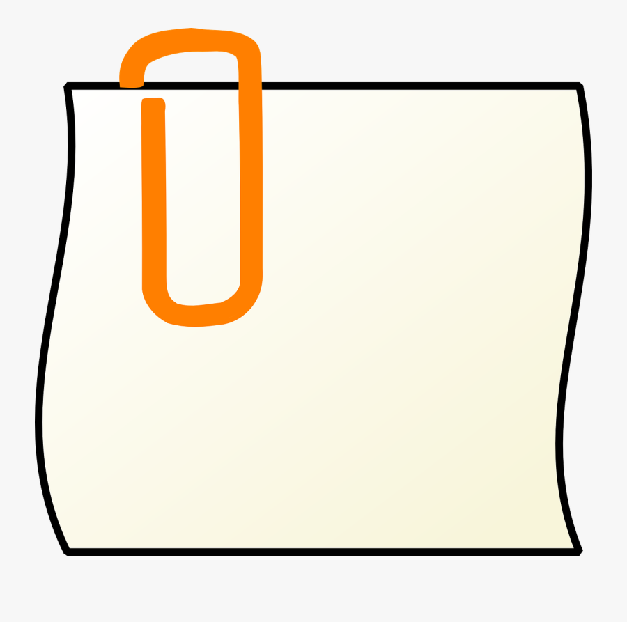 Paper-clip Paper Office Free Picture, Transparent Clipart