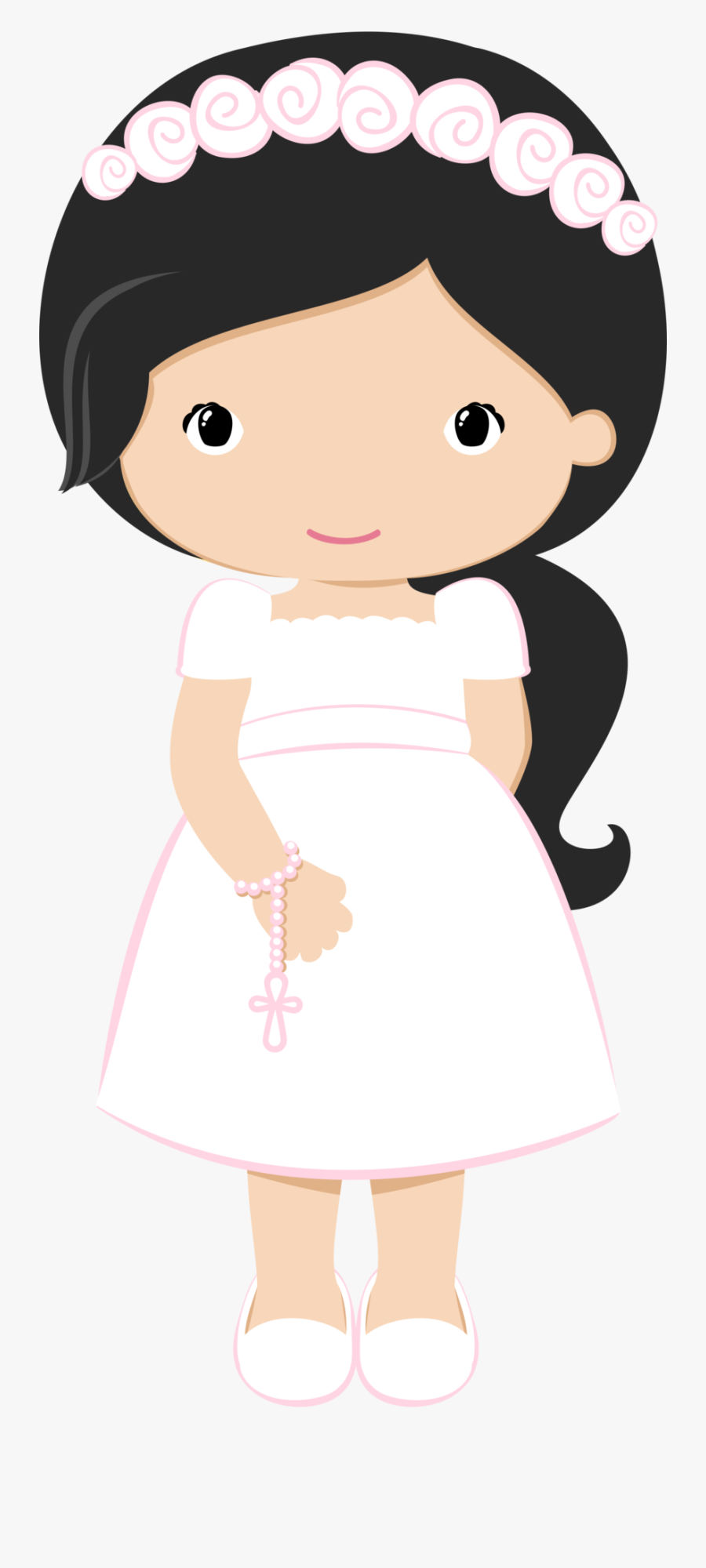 Doll Clipart First Communion - First Communion Girl Clipart, Transparent Clipart