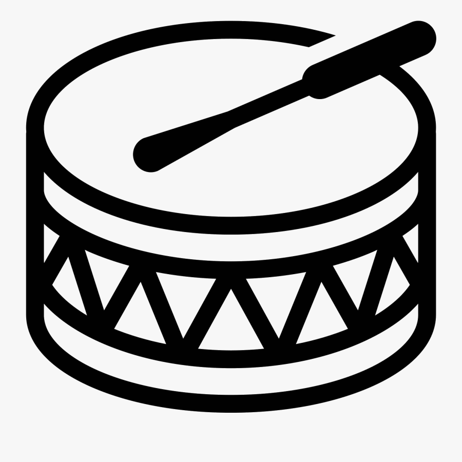 Graphic Free Drum Black And White Clipart Drum , Free Transparent