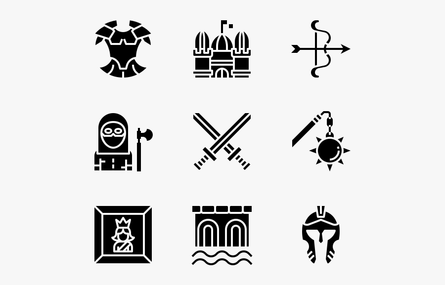 Medieval, Transparent Clipart