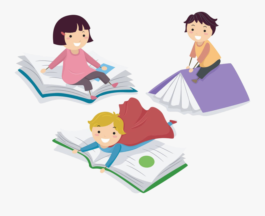 Child Paper Clip Art - Children Learning Cartoon, Transparent Clipart