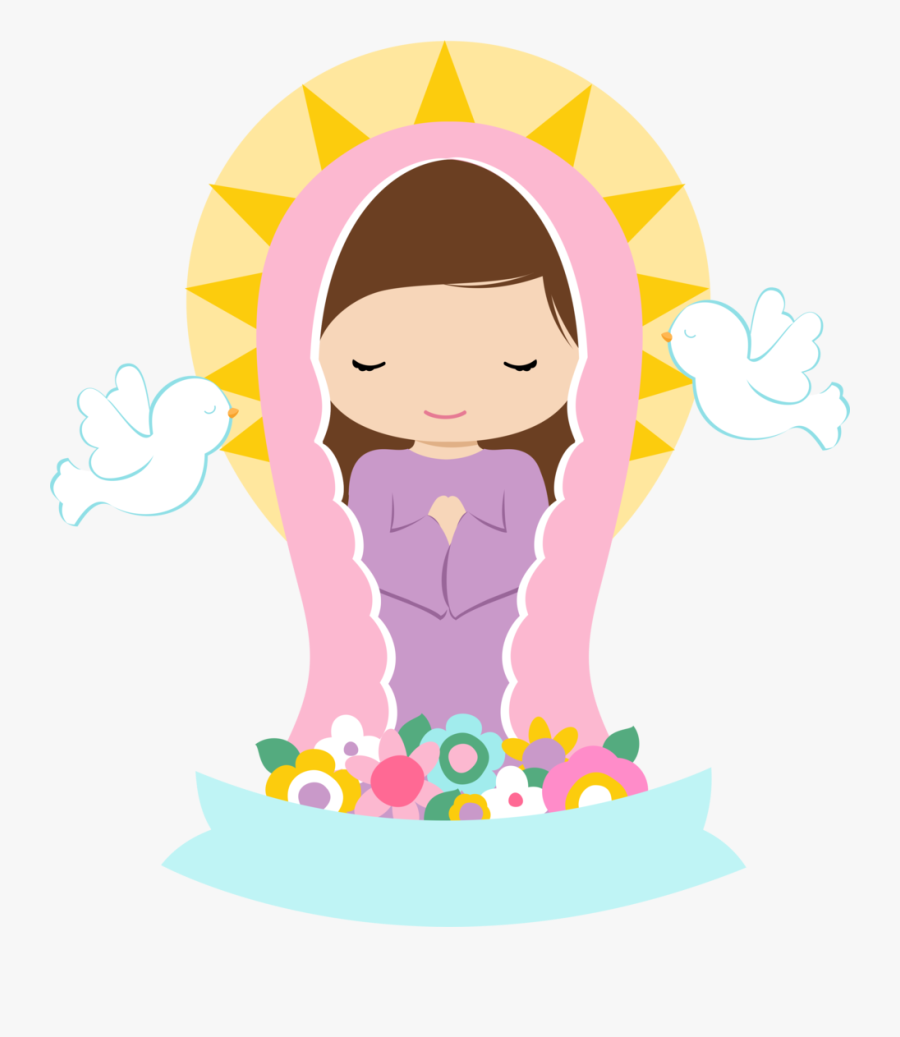 Discover Ideas About Virgen D Guadalupe - Virgencita Plis Primera Comunion, Transparent Clipart
