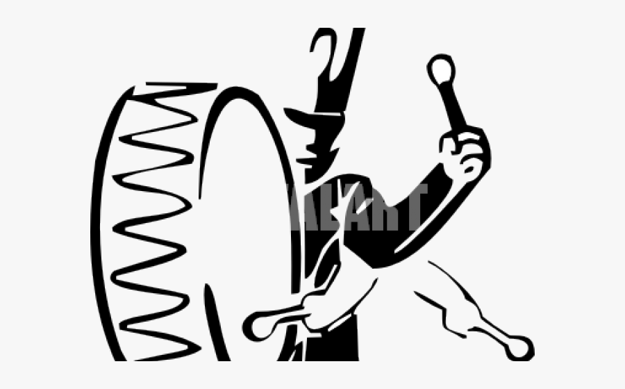 Marching Drum Clip Art, Transparent Clipart
