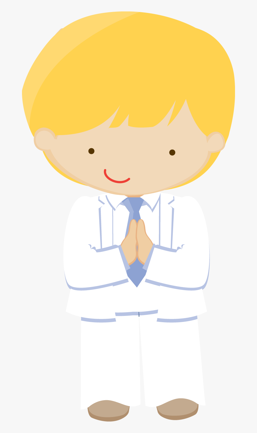 Menino Primeira Comunhão Png, Transparent Clipart