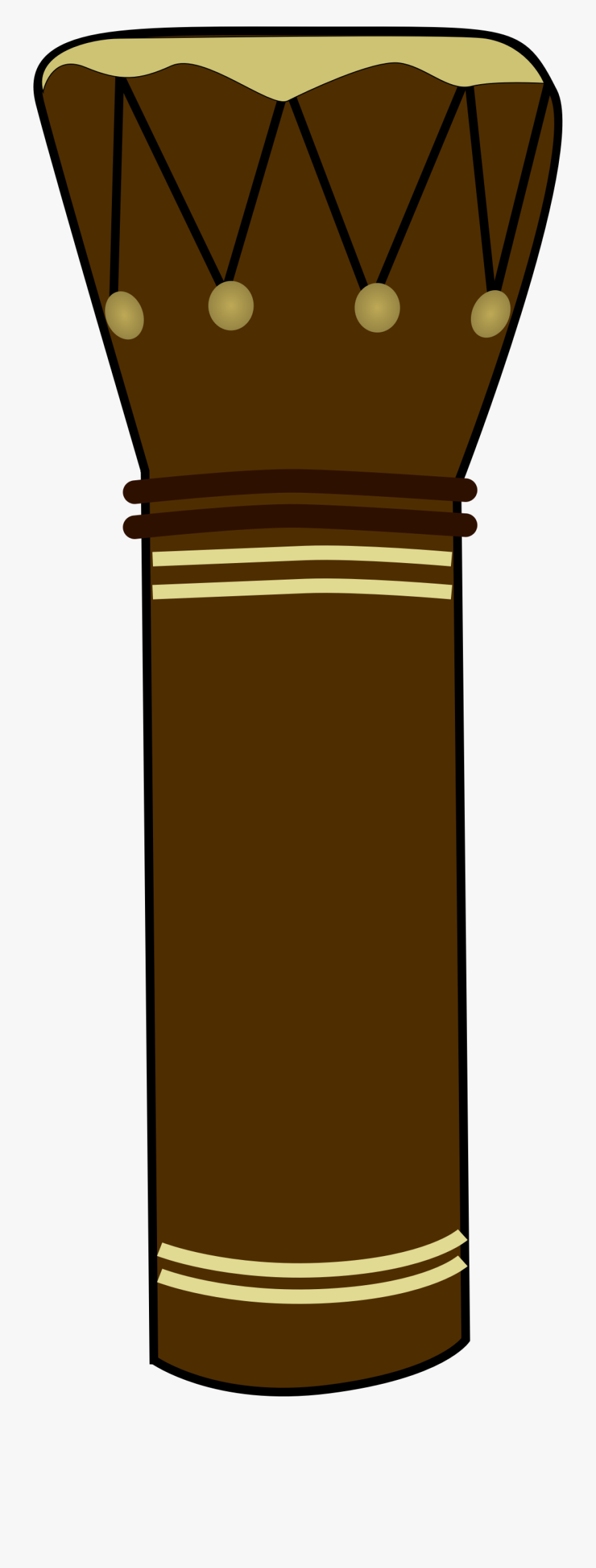 African Drum Svg Clip Arts - Drum, Transparent Clipart