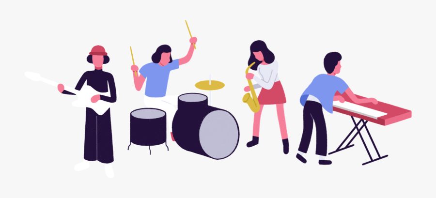 Drummer, Transparent Clipart