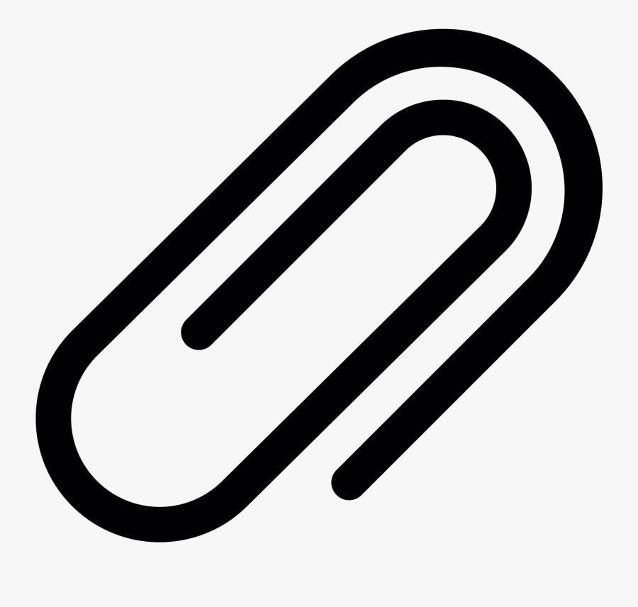 Paperclip Clipart Suply - Attachment Png, Transparent Clipart