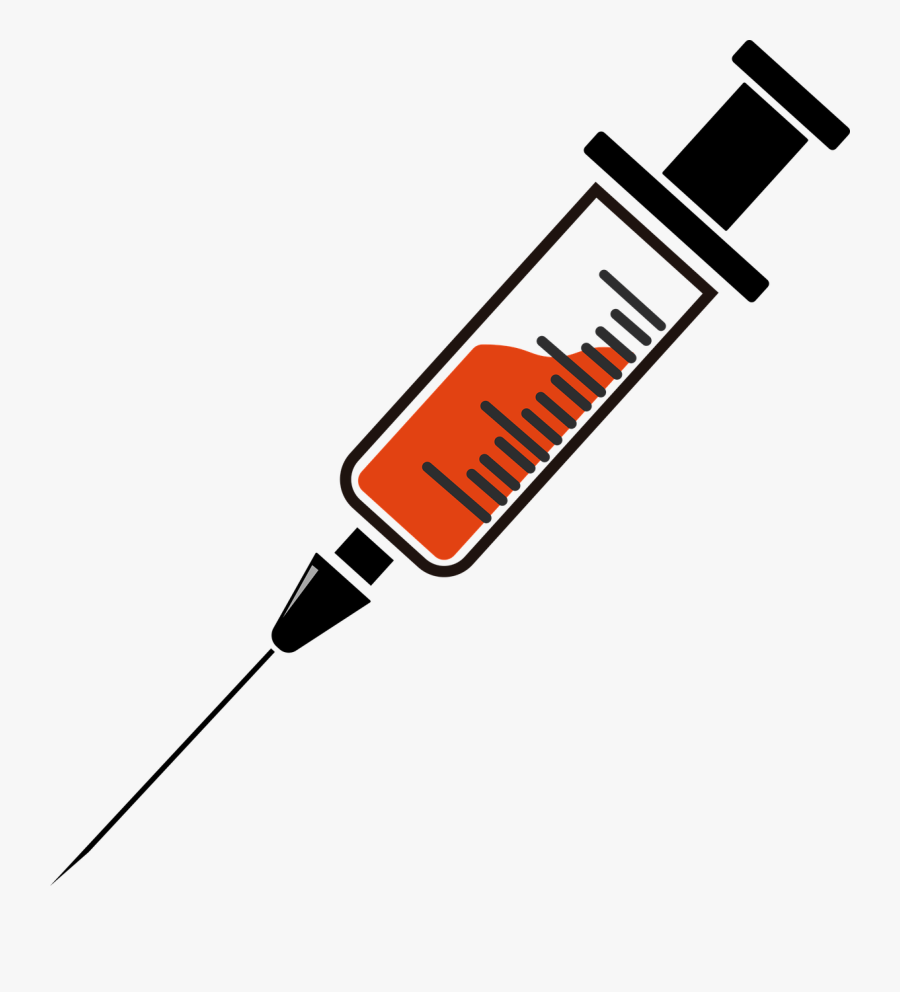 The Syringe, Vaccine, Treatment, Damn It, Needle - รูป เข็ม ฉีดยา การ์ตูน, Transparent Clipart