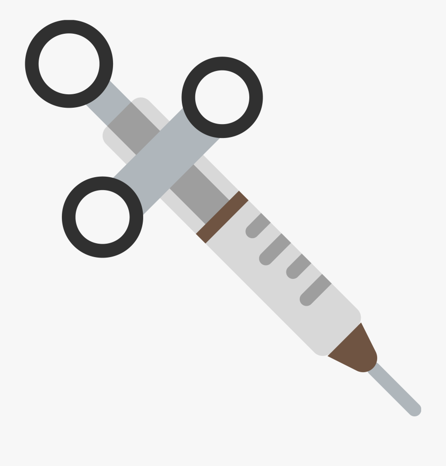 Syringe, Transparent Clipart