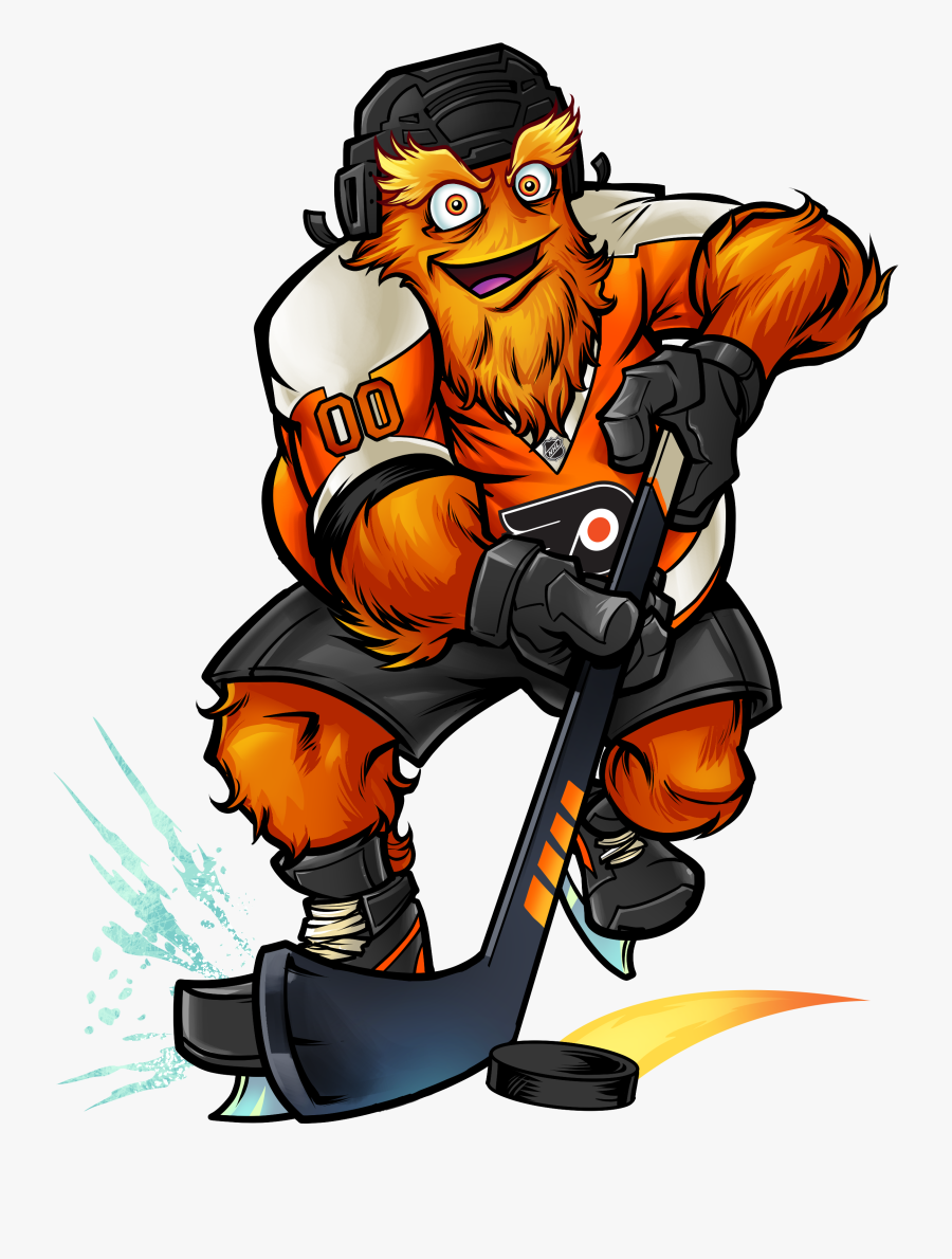 Gritty Brian Allen - Flyers Gritty, Transparent Clipart