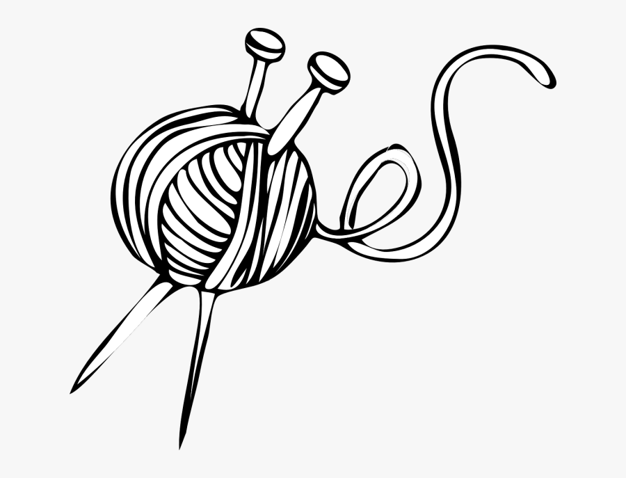 Clip Art Knitting Needle Clipart - Knitting Needles Clip Art, Transparent Clipart