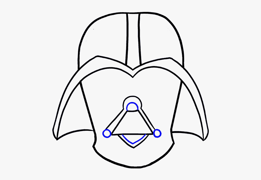 How To Draw Dart Vader - Draw Good Darth Vader, Transparent Clipart