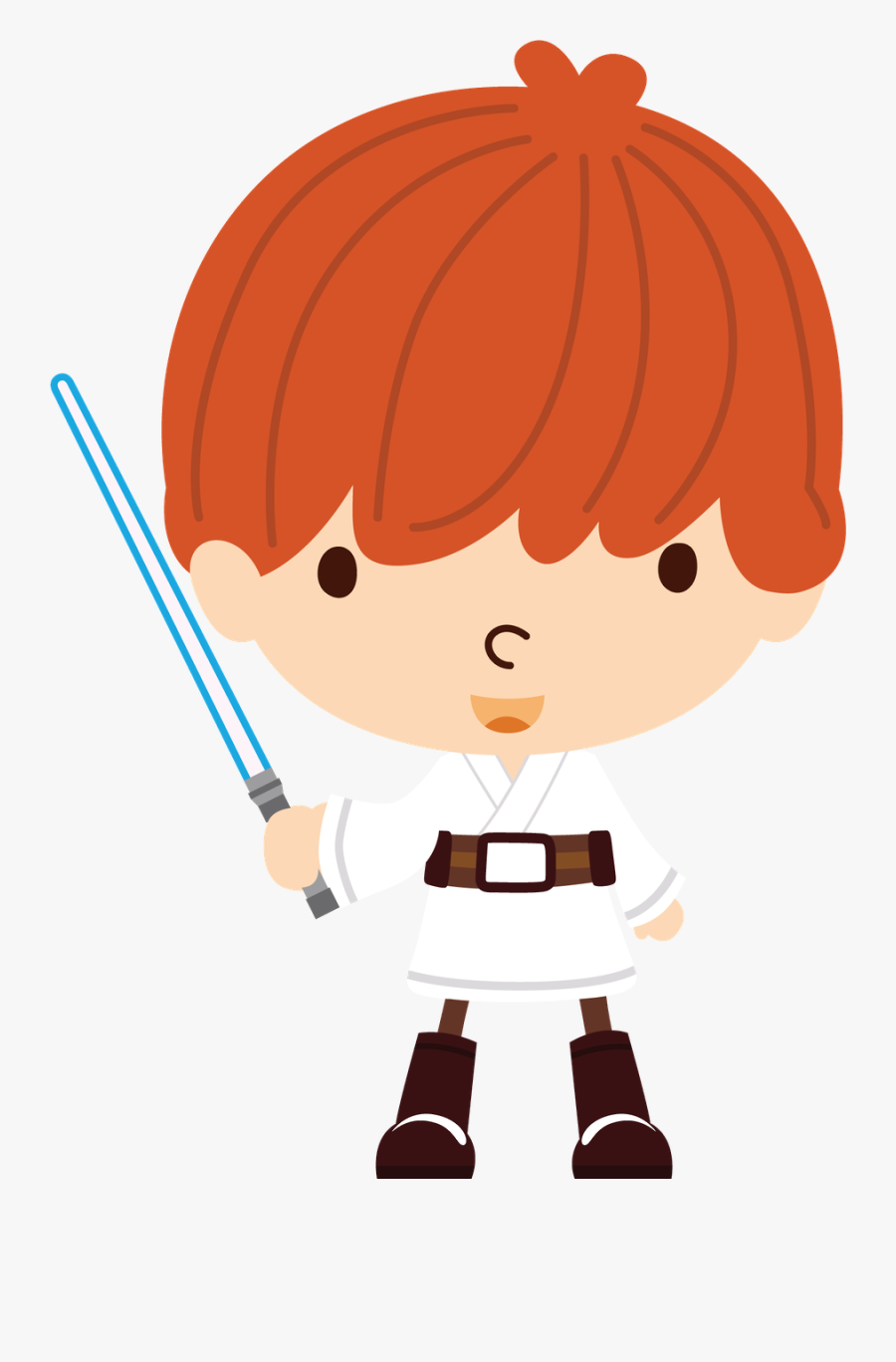 Royalty Free Library Star Wars Minus Already - Star Wars Baby Luke, Transparent Clipart