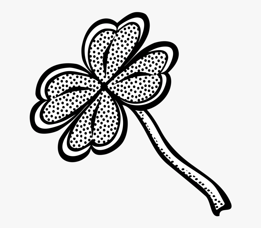 Figura De Una Trebol Vector, Transparent Clipart