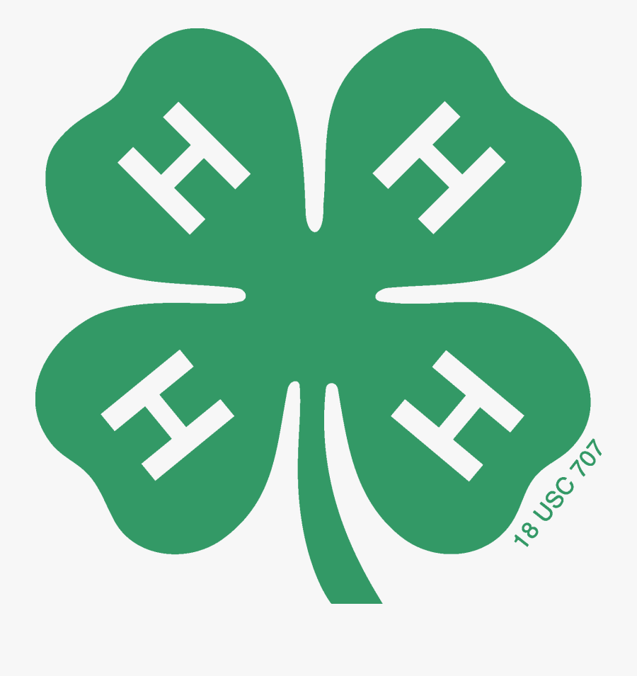Clip Art H Jpg Transparent - 4 H Clover Png, Transparent Clipart